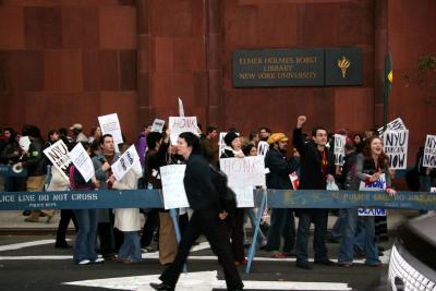 NYU Teaching Assistant Strike