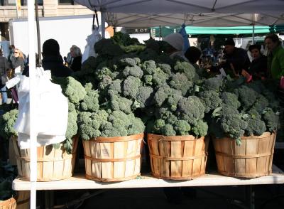 Baskets of Broccoli
