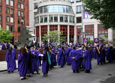 NYU Graduation - Procession Assembly