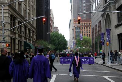 NYU Graduation - Procession Assembly