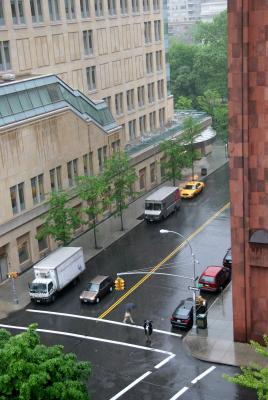 Rainy Day - NYU Student Center & Library