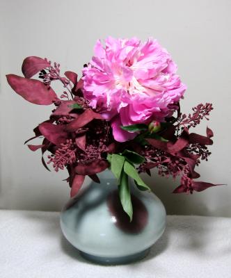 Peony & Eucalyptus