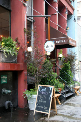 Coffee Shop Garden Entrance