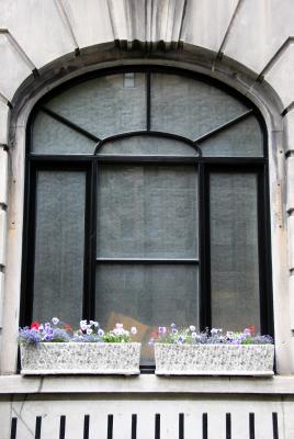 Washington Square Hotel Flower Boxes