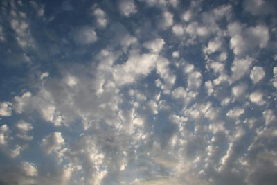 Evening Popcorn Clouds