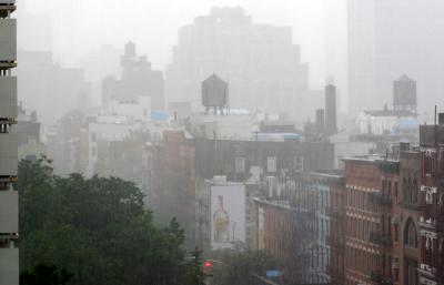 Downtown Manhattan - Monsoon Afternoon