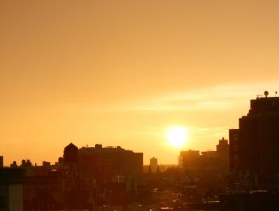 Sunset - West Greenwich Village & New Jersey Palisades