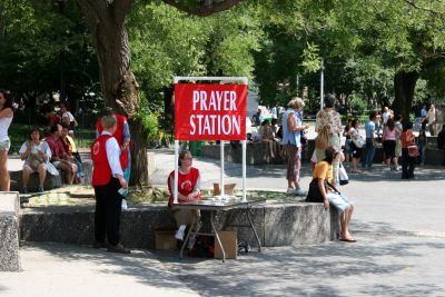 Prayer Station Proselytizers