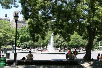 Scholar Trees & Fountain