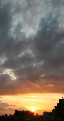 Sunset - West Greenwich Village & New Jersey Palisades