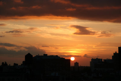 Sunset - West Greenwich Village & New Jersey Palisades