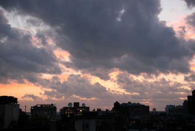 Sunset - West Greenwich Village & New Jersey Palisades