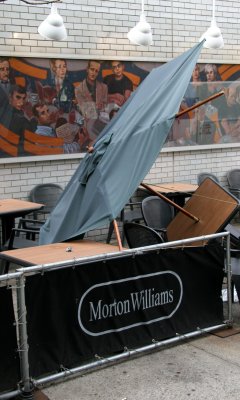 Chaos at Morton Williams Super Market