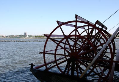 River Boat Paddle Wheels - Pier 40
