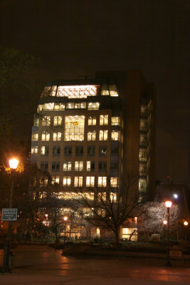 NYU Student Center at Night