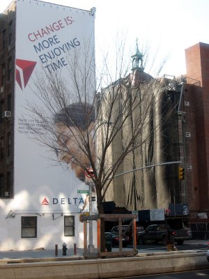 Delta Air & St Anthony's Church House in Wraps