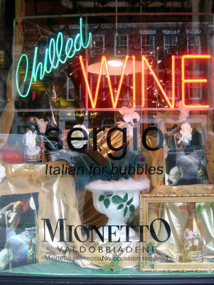 Sergio - Italian Bubbles Wine & Spirits Shop Window