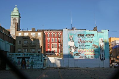 Signs & Playground at East 11th Street