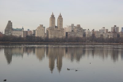 Reservoir & Central Park West Skyline