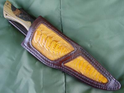 Blackwood Grifter, sheath by Dave Cole
