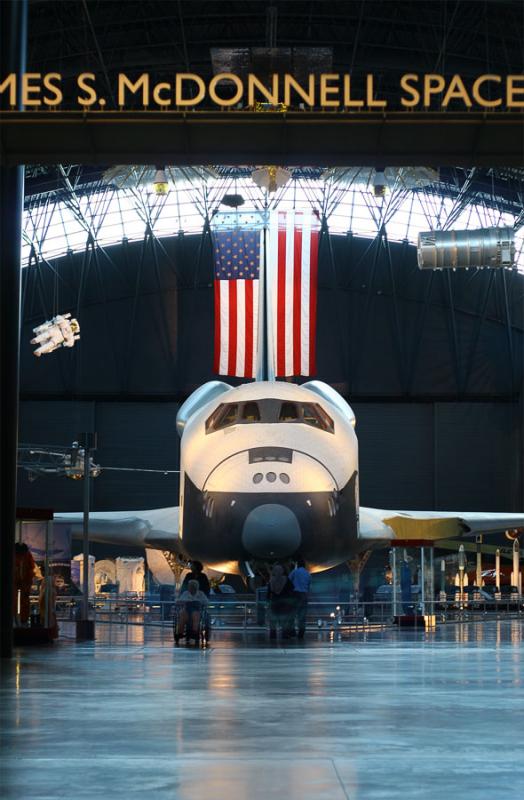 Space shuttle Enterprise.