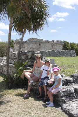 Mayan ruins in Tulum.