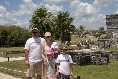 Mayan ruins in Tulum.