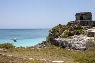 Mayan ruins in Tulum.