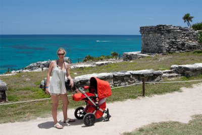 Mayan ruins in Tulum.