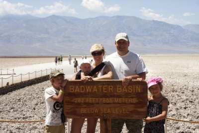 Badwater Basin. Death Valley National Park.