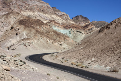 Artist's Drive. Death Valley National Park.