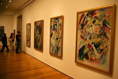 Kandinsky in MoMA.