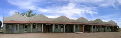 Old Motel in Lordsburg, New Mexico