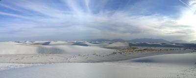 White Sands, New Mexico very nice clouds