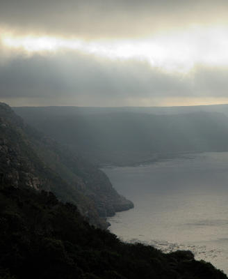 The coastline at Cape Point