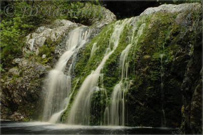 Waterfall in Luiperdskloof (Leopard Gorge)