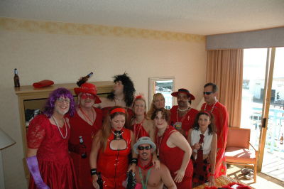 San Diego Red Dress Run Hash - July 7, 2006