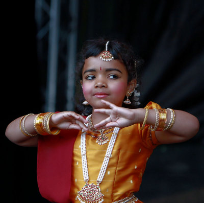 The very first steps on stage...