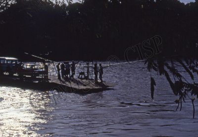 Crossing Juba River, 1984