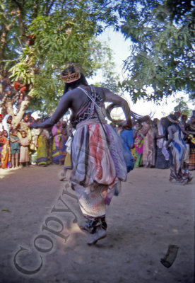 Village celebration, Jilib, 1987