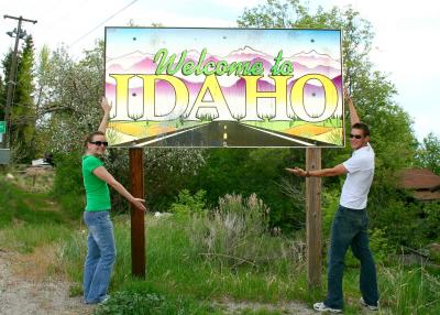 Entering Exciting Idaho!