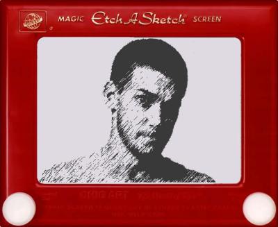 etch a sketch self portrait