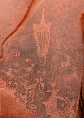 More Petroglyphs Near Moab