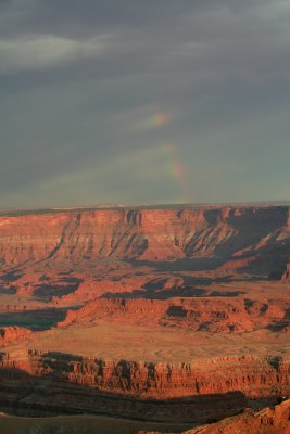 Broken Rainbow above Dead Horse Point