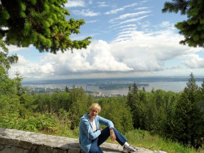 On top of the world, well almost