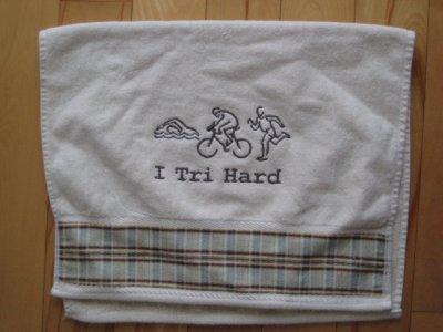 Embroidered super soft good quality hand towel - $20
