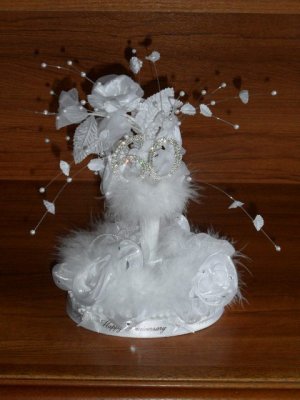Finished cake topper