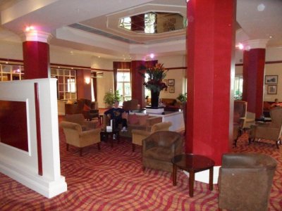 Hilton Hotel lobby