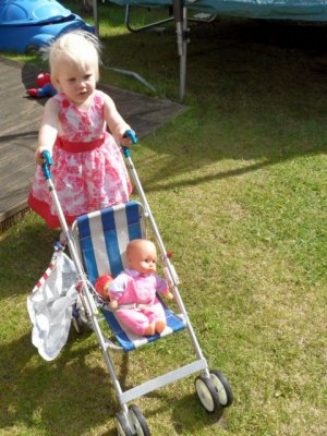 Edie takes her out of harm's way!