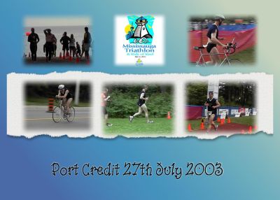 Port Credit Triathlon 27th July 2003